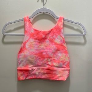 Lululemon Tie Dye Longline Energy Bra